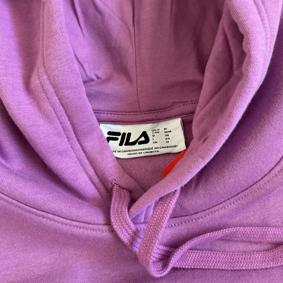 FILA Mulberry Hoodie Sz M - Picture 15 of 15
